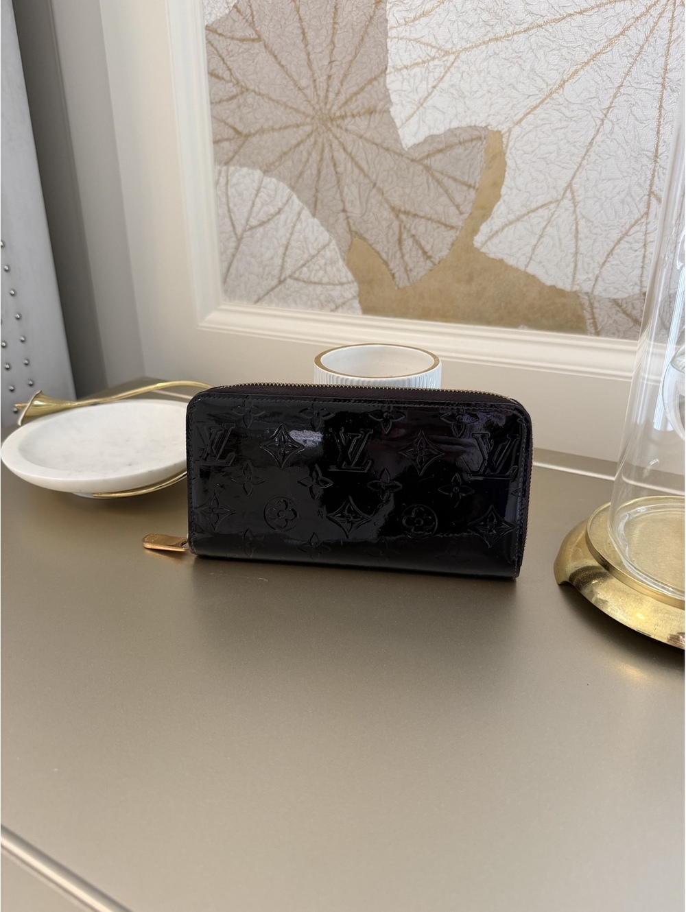 Louis Vuitton Zippy Wallet Monogram Vernis Amarante